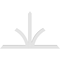 Ekena Millwork Richland Architectural Grade PVC Gable Bracket, 72"W x 45"H x 4"D x 4"F, 15/12 Pitch GBP072X45X0404RIC00 - alternate 5